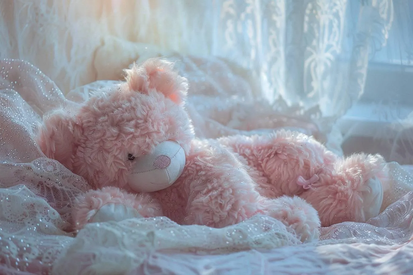 L'ourson rose éternelle : le cadeau romantique parfait pour exprimer un amour durable