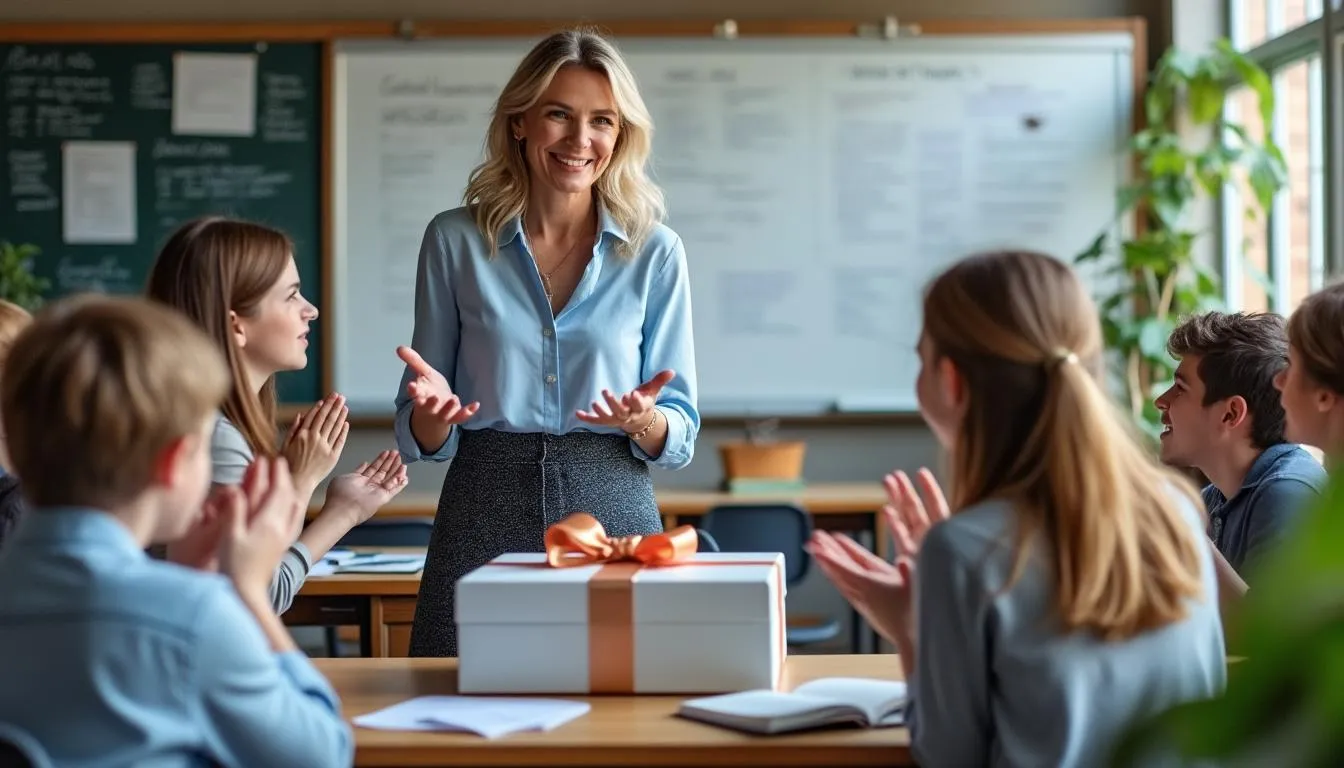 découvrez comment un simple cadeau de remerciement peut toucher le cœur d'un enseignant. explorez les émotions et les réflexions d'un professeur qui a reçu un présent inattendu cette année, révélant l'importance de la gratitude dans le monde de l'éducation.