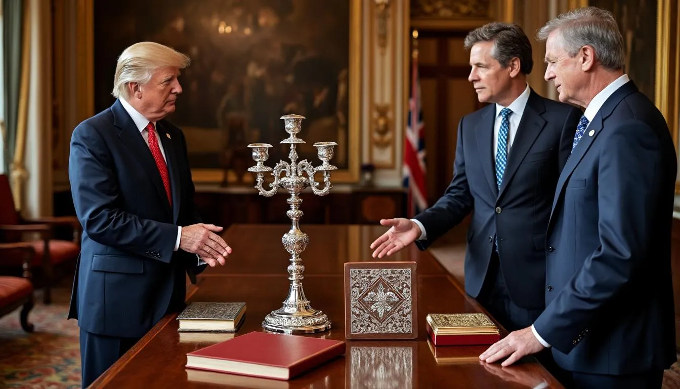 découvrez l'histoire fascinante des cadeaux maladroits échangés entre les dirigeants des états-unis et du royaume-uni. cette analyse explore les moments mémorables, les implications diplomatiques et les anecdotes amusantes qui jalonnent ces échanges insolites.