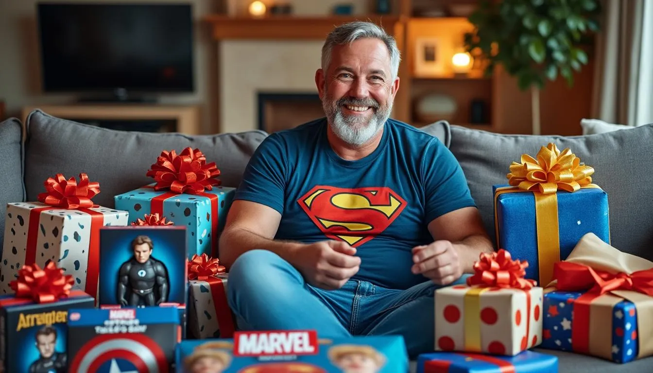 découvrez le guide ultime des cadeaux pour la fête des pères, spécialement conçu pour ravir le geek passionné de fandoms dans votre vie. des idées créatives aux objets incontournables, trouvez le cadeau parfait qui fera briller les yeux de votre super héros. faites de cette fête des pères un moment inoubliable rempli de passion et de créativité.