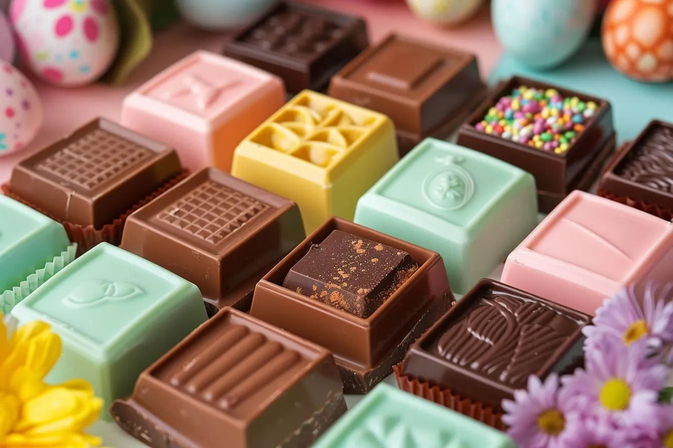 Découvrez notre sélection de boîtes chocolatées pour Pâques : saveurs délicieuses et designs festifs