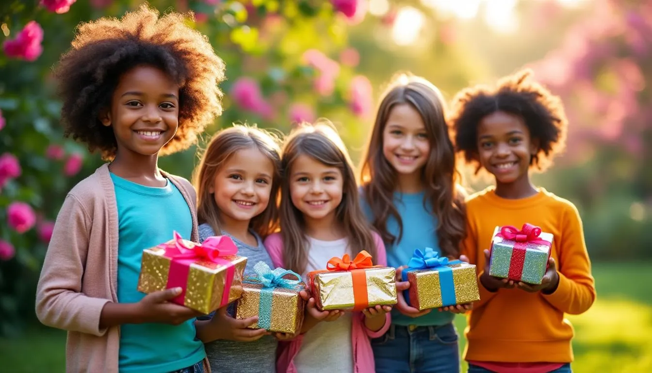 Tous les enfants de ma vie reçoivent le même cadeau pour chaque occasion